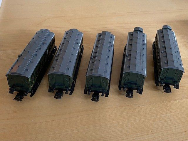 Märklin Modellini di ferrovie: Märklin 4004-4005 - 5 Abteilwagen – Usato da Adelboden venduto da diana_ch 5