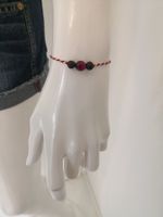 🤩2 STK: DREIFARBIGE GLÜCKS-ARMBÄNDER JAVA-STEIN & PERLEN