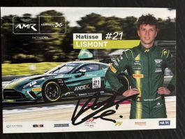 Matisse Lismont Autogrammkarte signiert #21 AMR