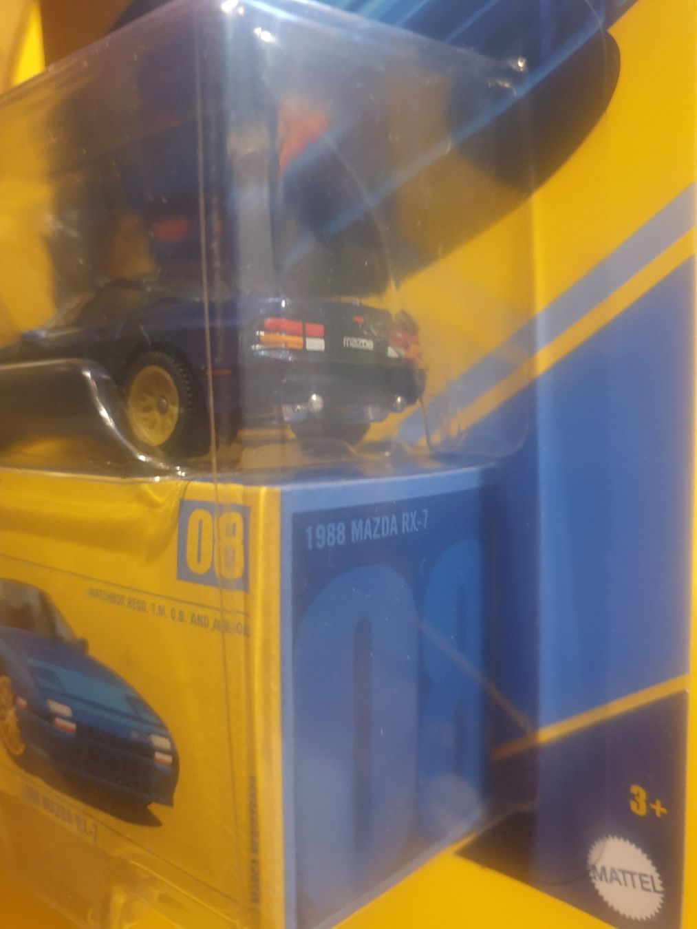 Matchbox Modellini d'auto: Matchbox 1988 MAZDA RX-7 – Nuovo e nell'imballaggio originale da Oftringen venduto da Rotor 4