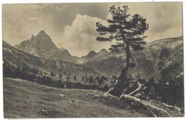 Das obere Val Mingèr m. d. Einsattelg. v. Sur il Foss u. d.
