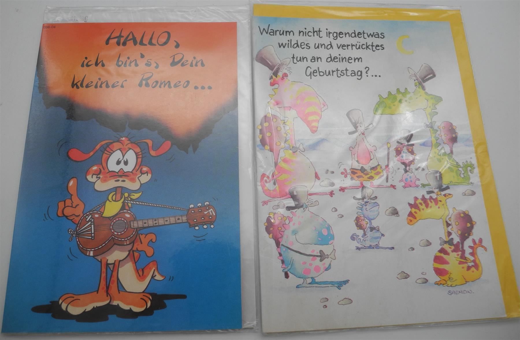Cartoline: 4 Geburtstagskarten, Nr. 79b – Nuovo e nell'imballaggio originale da Kottwil venduto da Crazyrolf 4