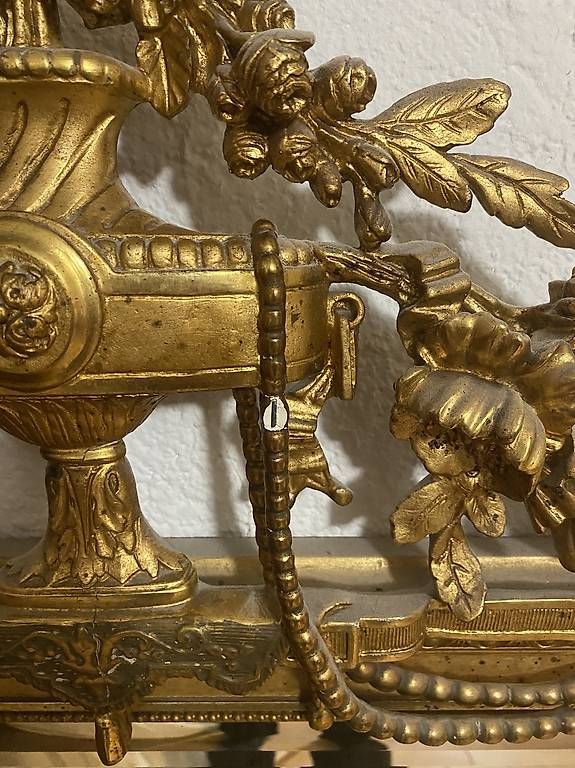 Specchi: Miroir ancien doré baroque – Usato da La Chaux-de-Fonds venduto da analucie 2