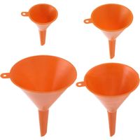 4-teiliges Trichter - Set für Werkstatt, orange  (neu, OVP)