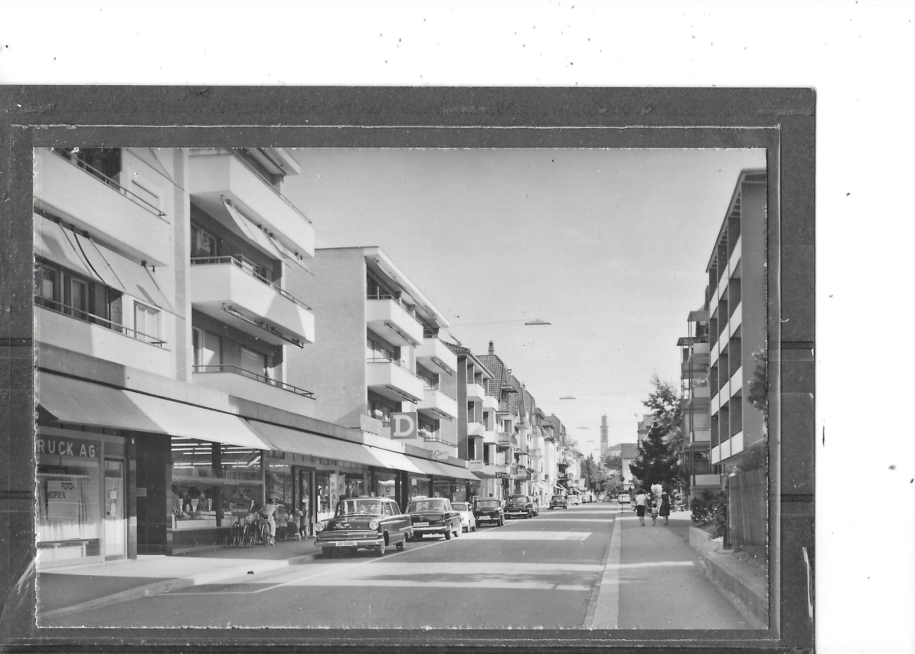 Cartoline postali: ZH Thalwil Strassenpartie – Usato da Schocherswil venduto da Wilare