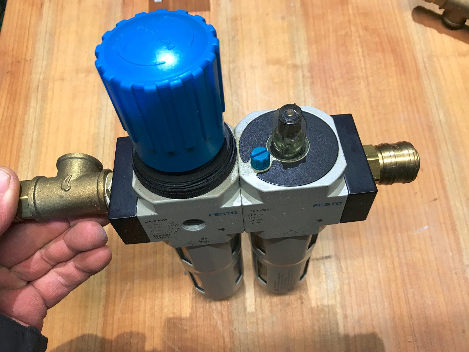 Compressori: Festo  Filter-Regelventil 40 micron – Usato da Kreuzlingen venduto da JOWY72 2