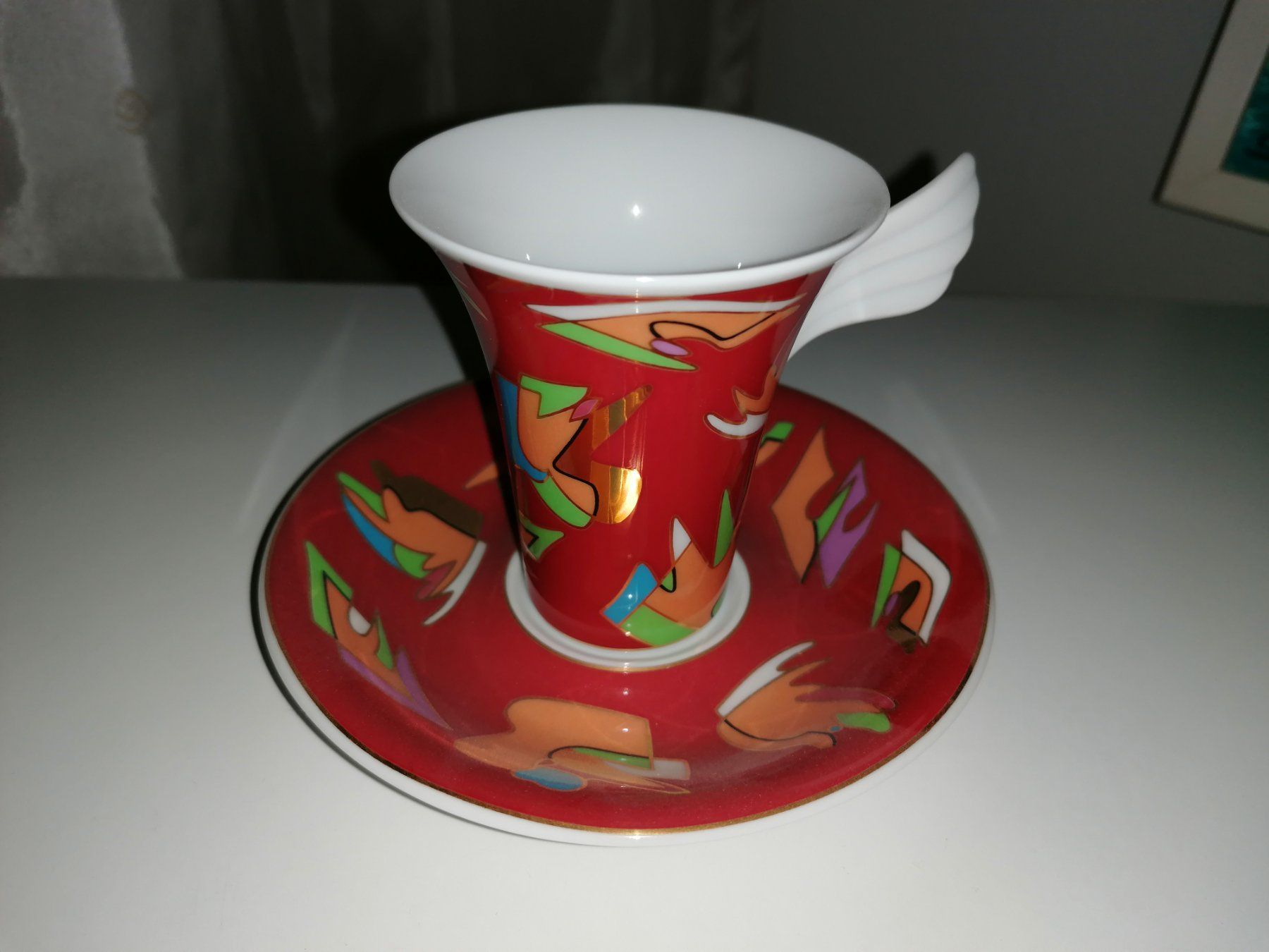 Rosenthal Tazze: 2-teilige Sammlertasse Versace "Mythos" Nr. 10, Rosenthal – Nuovo (secondo la descrizione) da Rudolfstetten venduto da Bubu25