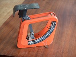 Vintage Skrebba Waage Briefwaage Doppelskala Skre-swing BRD