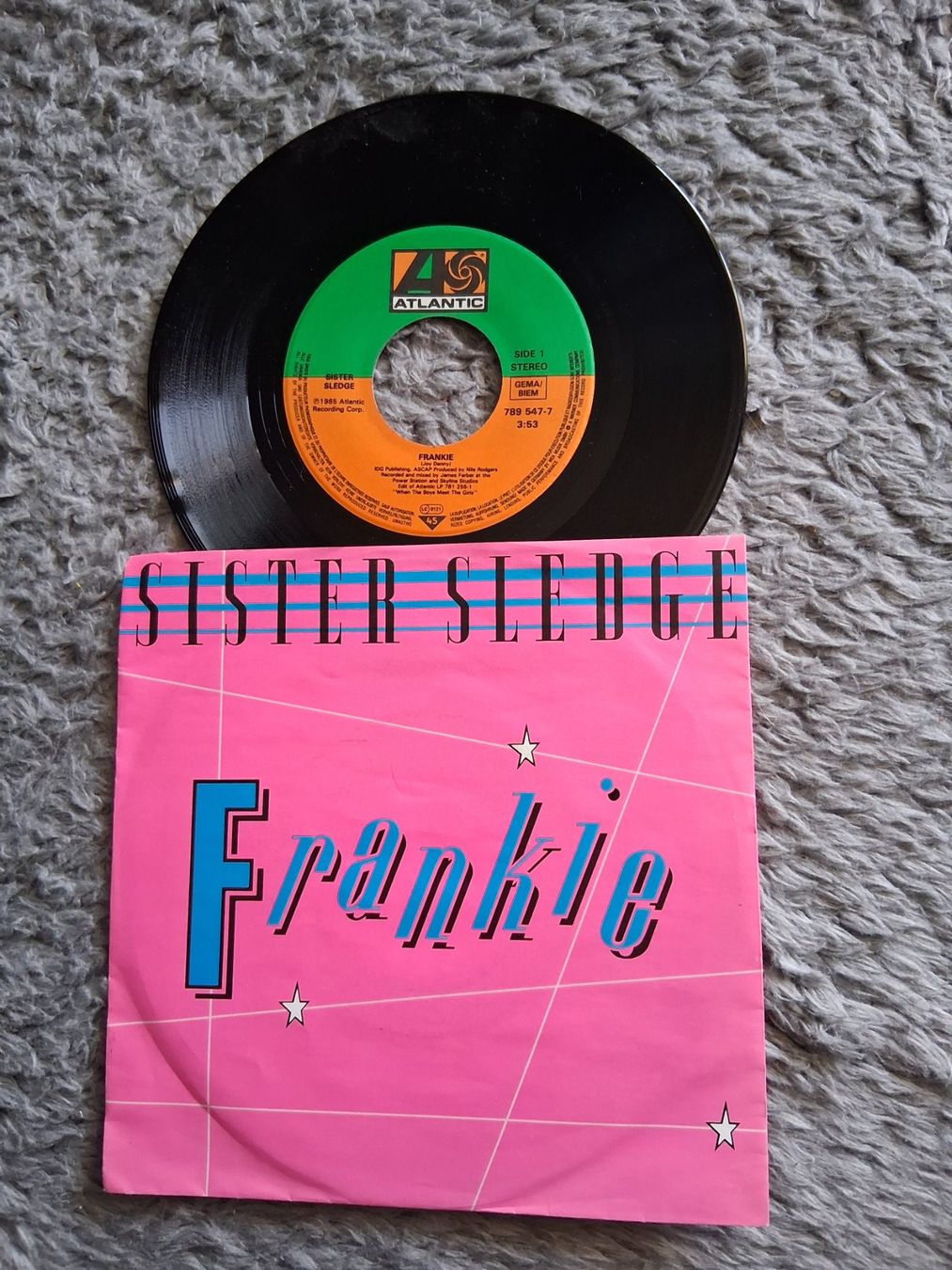 Dischi in vinile: SISTER SLEDGE      FRANKIE     7NER SINGLE – Usato da Wetzikon ZH venduto da Ramones01