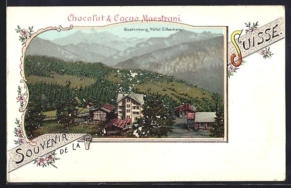 Ansichtskarten: Litho Beatenberg, Hotel Silberhorn, Rekl – Gebraucht aus Berlin von bartko-reher