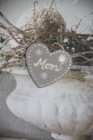 Betonherz "Mom"