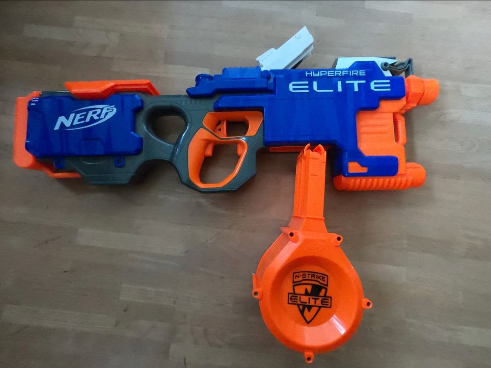 Nerf Hyperfire mit 25er Magazin (Gebraucht) in Winterthur für CHF 17 ...