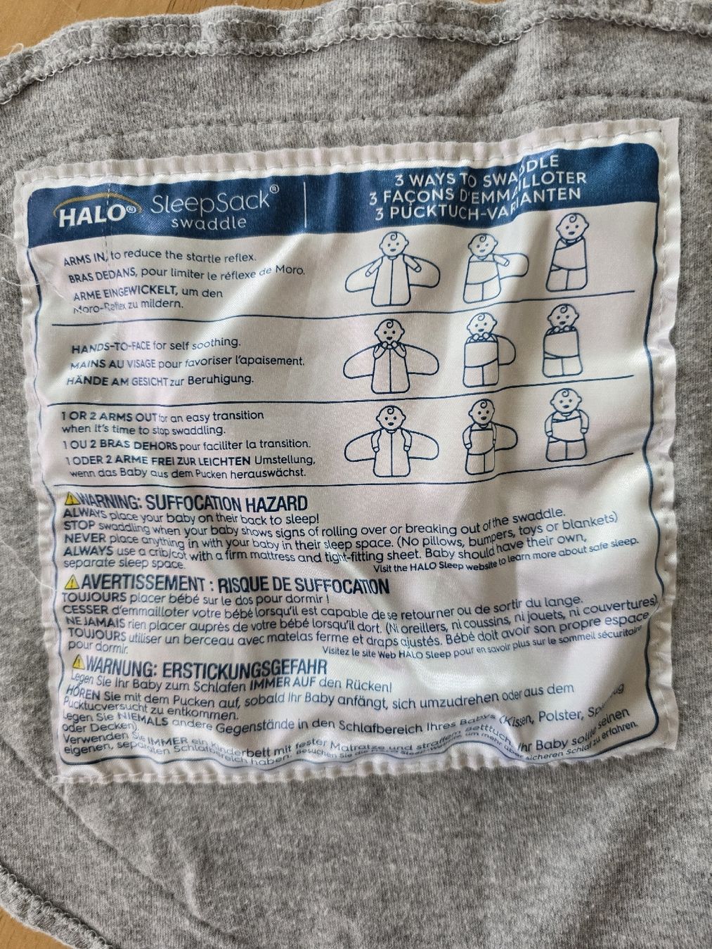 Sacchi a pelo: Halo Sleep Sack swaddle – Usato da Seedorf UR venduto da kal_gvj5 2