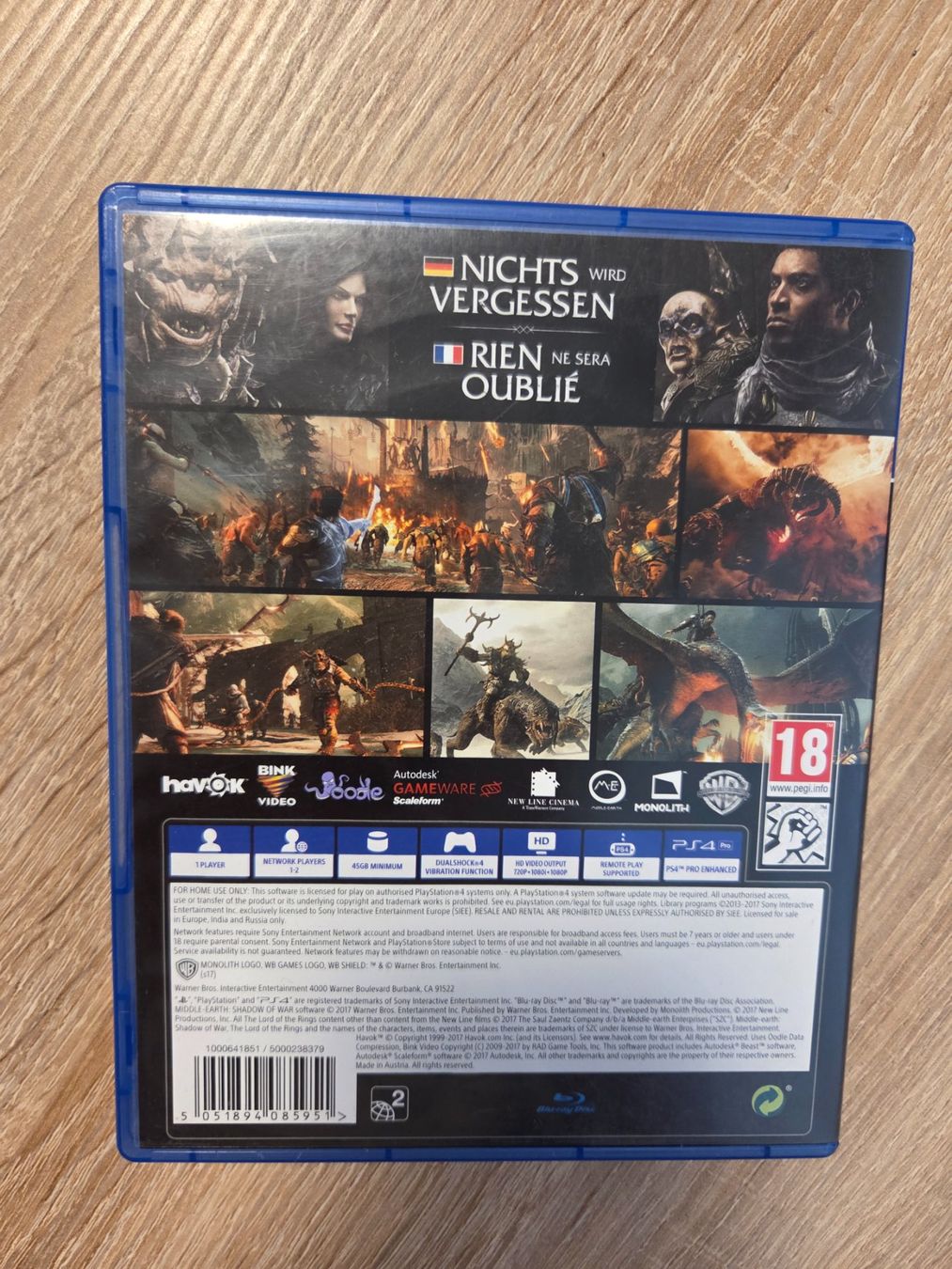 Giochi: Middle-Earth: Shadow of War PS4 Spiel – Usato da Oftringen venduto da Black_Nymeria 1