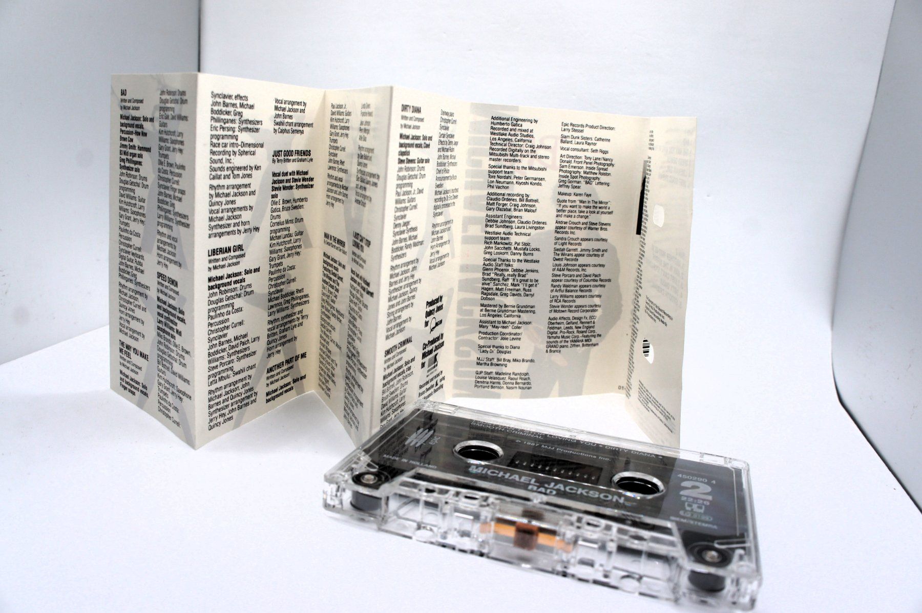 Musicassette: MC Michael Jackson - Bad / Europe Reissue Musikkassette – Usato da Ernetschwil venduto da luisvonerni 3