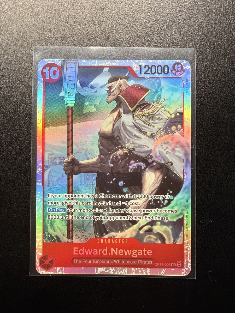 Bandai Cartes à collectionner: OP17-005 Edward Newgate – Neuf (Voir description) à Arbon par Dantrovert