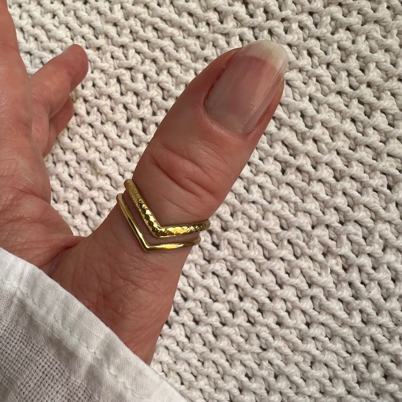 Anelli: Bague en acier inox design – Nuovo (secondo la descrizione) da Pully venduto da sunaddict 1