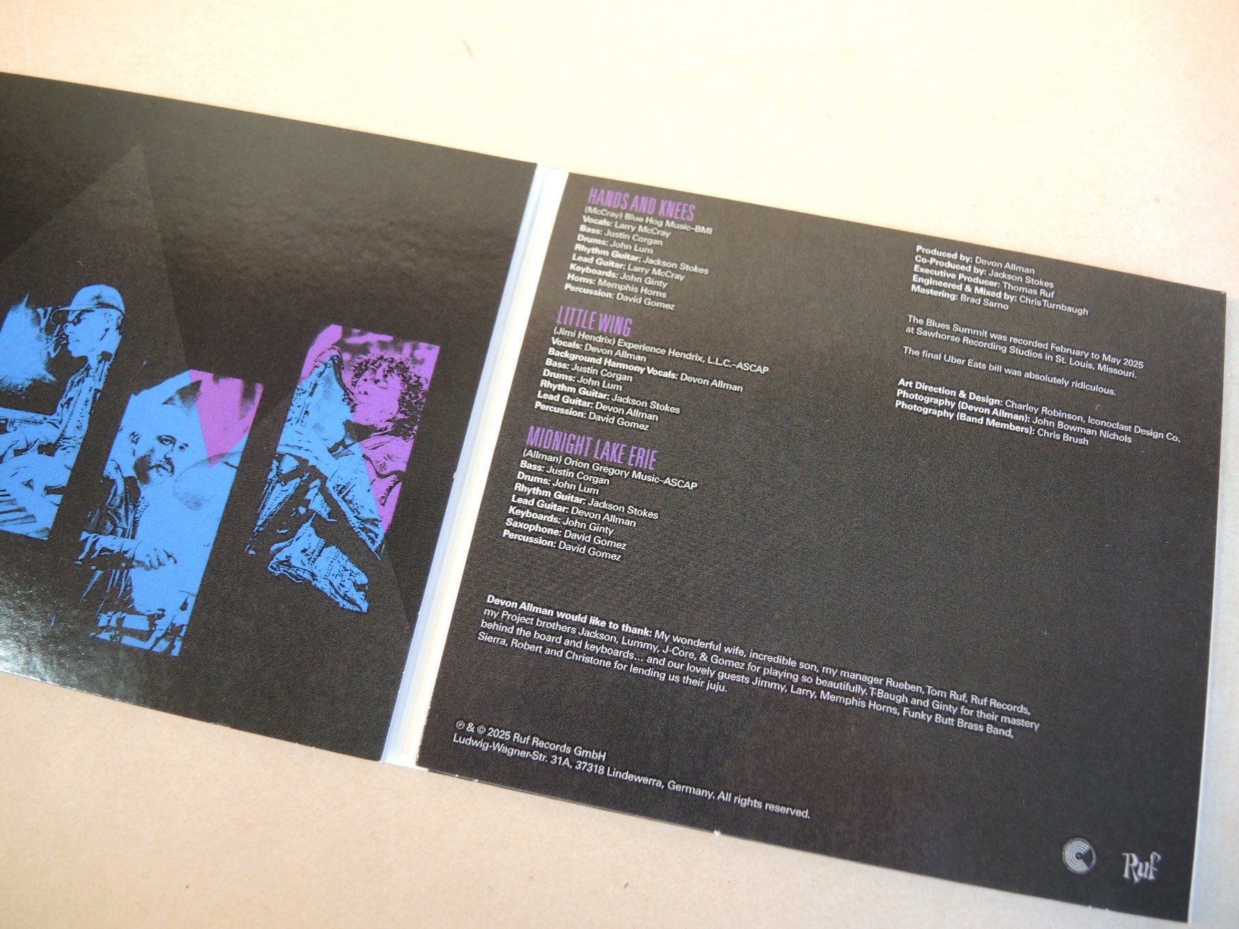 CD: Devon Allman - The Blues Summit CD - Jimmy Hall - Top – Usato da Rorschach venduto da maeck8 1