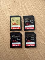 4× SanDisk SD 128 GB