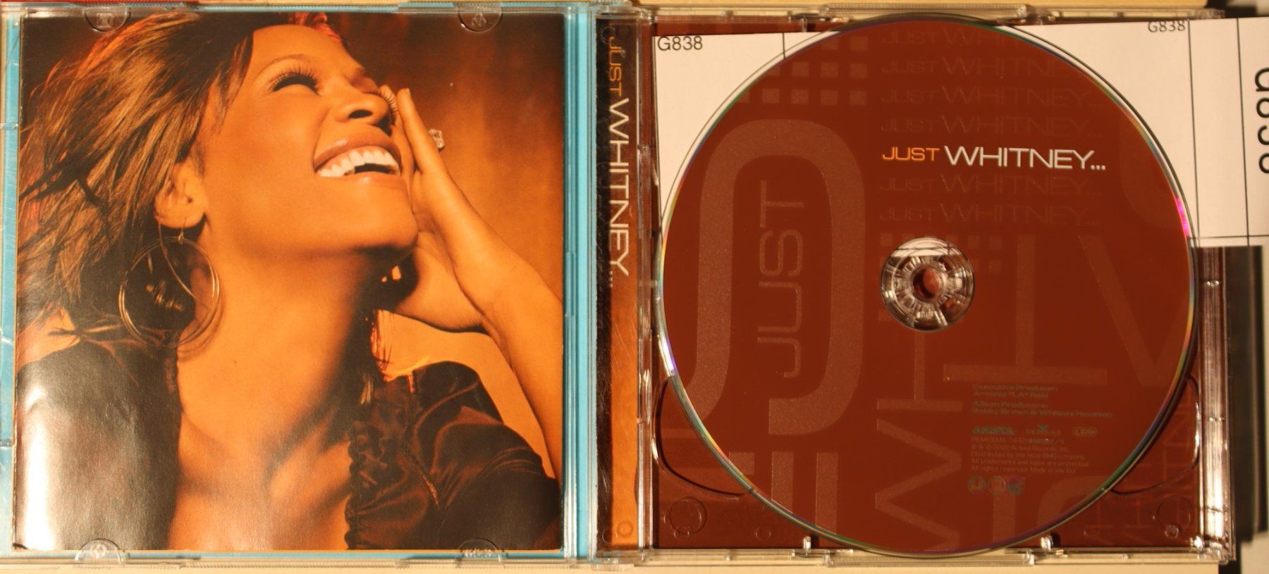 CD: Whitney Huston – Just Whitney – Usato da Luzern venduto da CONTENTI 2
