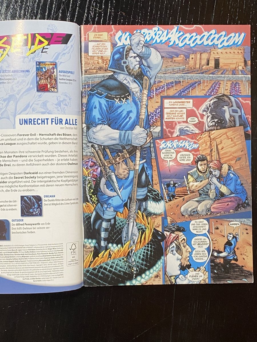 Fumetti: Justice League Forever Evil Special Nr. 1 Comic – Usato da Zuerich venduto da SonderArt-Wertgut 1