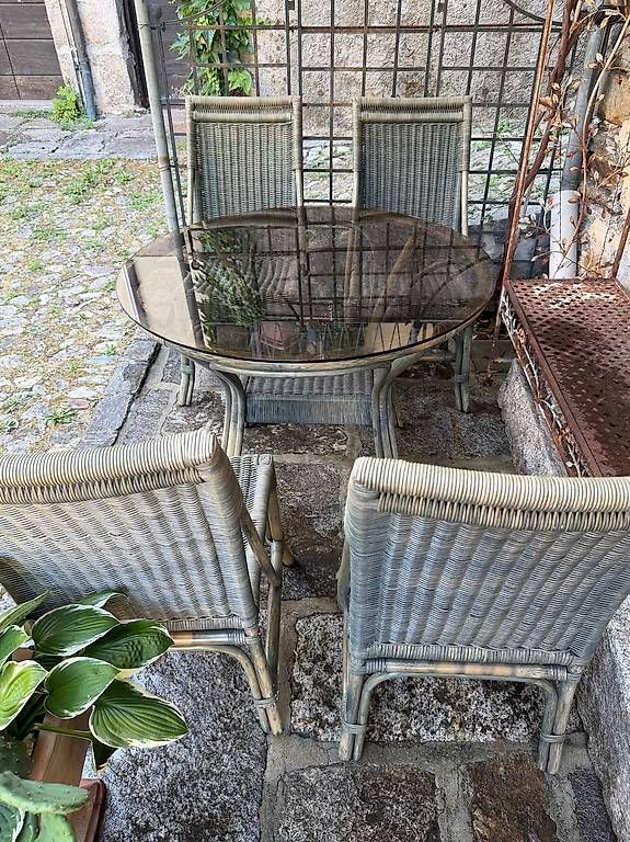 Set de table et chaises: Tavolo e sedie da giardino – D'occasion à Preonzo par Yderf50 1