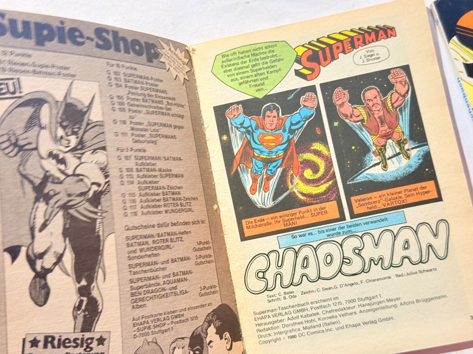Comics: Superman Taschenbücher, Nr. 20, 22, 24 - Top Zustand! – Gebraucht aus Zuerich von SonderArt-Wertgut 3