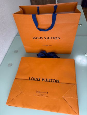 5x Original Louis Vuitton Tragetasche Papier 40 x34 x16 NEUE