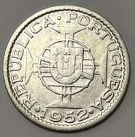 20 Escudos - Mozambique / Portugal - 1952 (Silber)