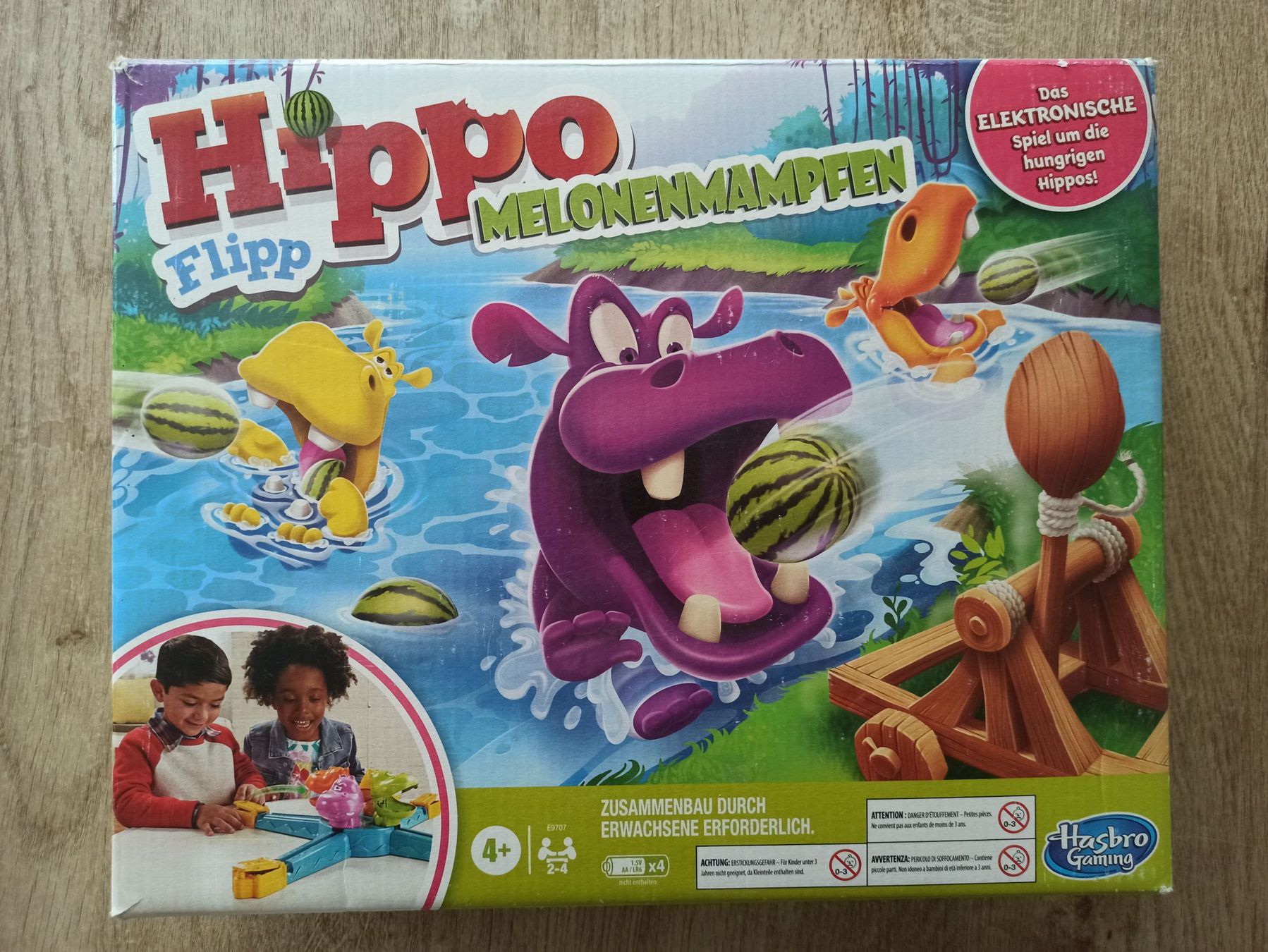 Hasbro Giochi: Hippo Flipp Melonenmampfen, elektronisches Spiel – Usato da Frauenfeld venduto da sveno666