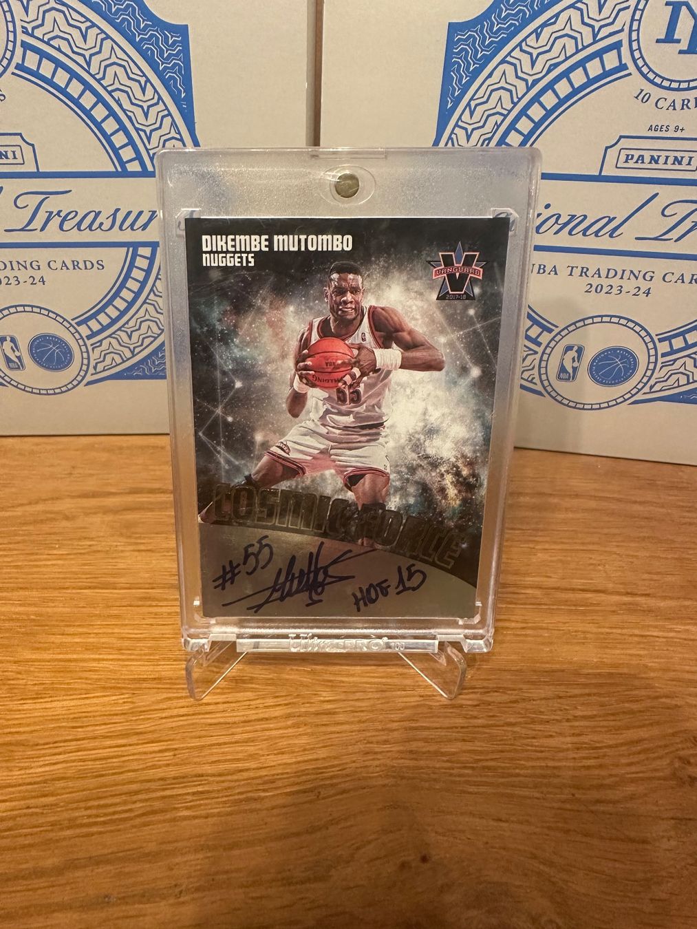 Nba Sammelbilder & Trading cards: Carte Panini Dikembe Mutombo Vanguard /99 – Gebraucht aus Vullierens von Gaara04
