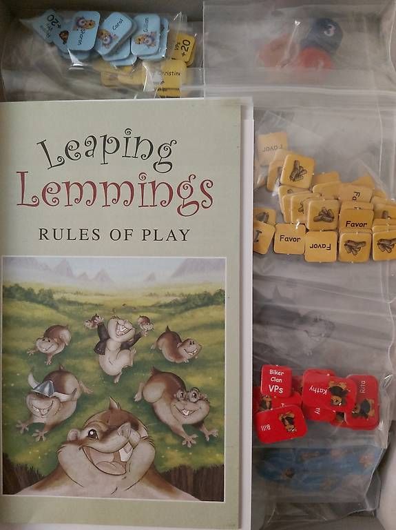 Jeux: Brettspiel LEAPING Lemmings – D'occasion à Martigny par Baldur333 1