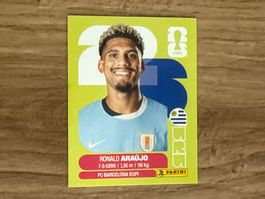 Panini FIFA WM 2026 Sticker Ronald Araūjo  URU 4