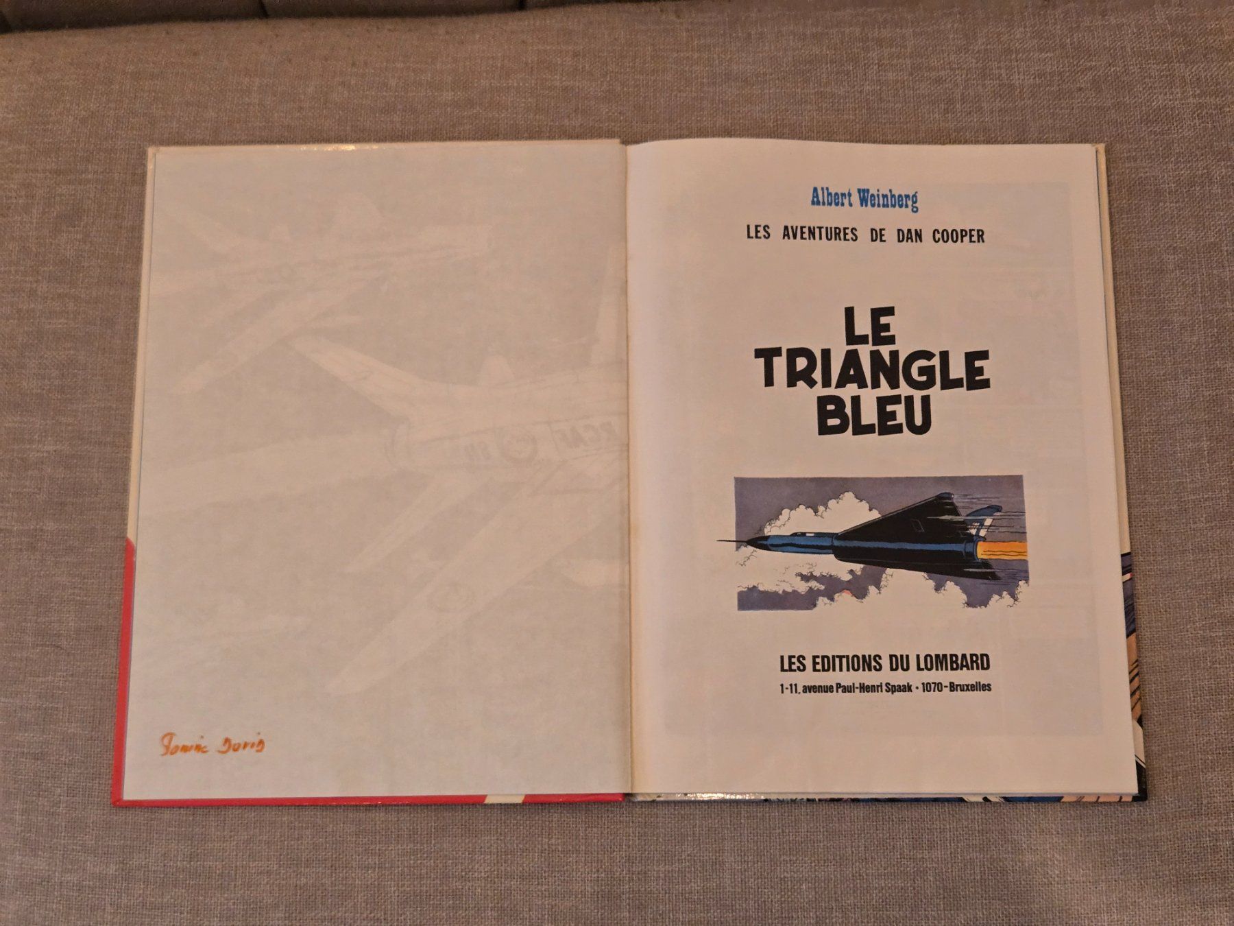 Fumetti: Dan Cooper N°1 - Le triangle bleu – Usato da Crémines venduto da Blakedrake 4