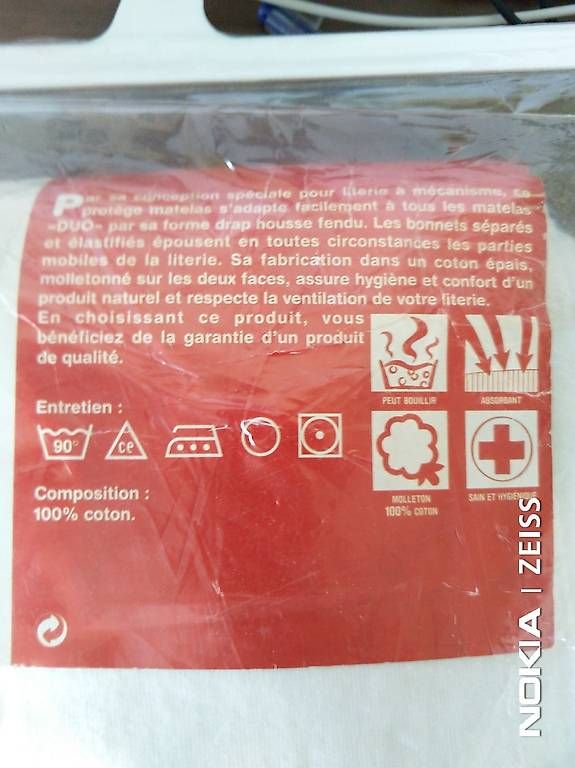 Biancheria da letto: Protège-matelas à têtes relevables – Usato da Genève venduto da DanielRomagnoli 3
