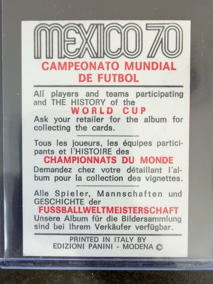Panini Cartes à collectionner: Panini WM 1970 Bobby Moore – D'occasion à Flamatt par Prostaff85 1