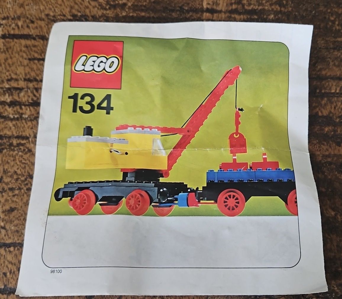 Lego Kit di costruzioni: Lego train 134-1 Mobile Crane – Usato da confignon venduto da chachou79