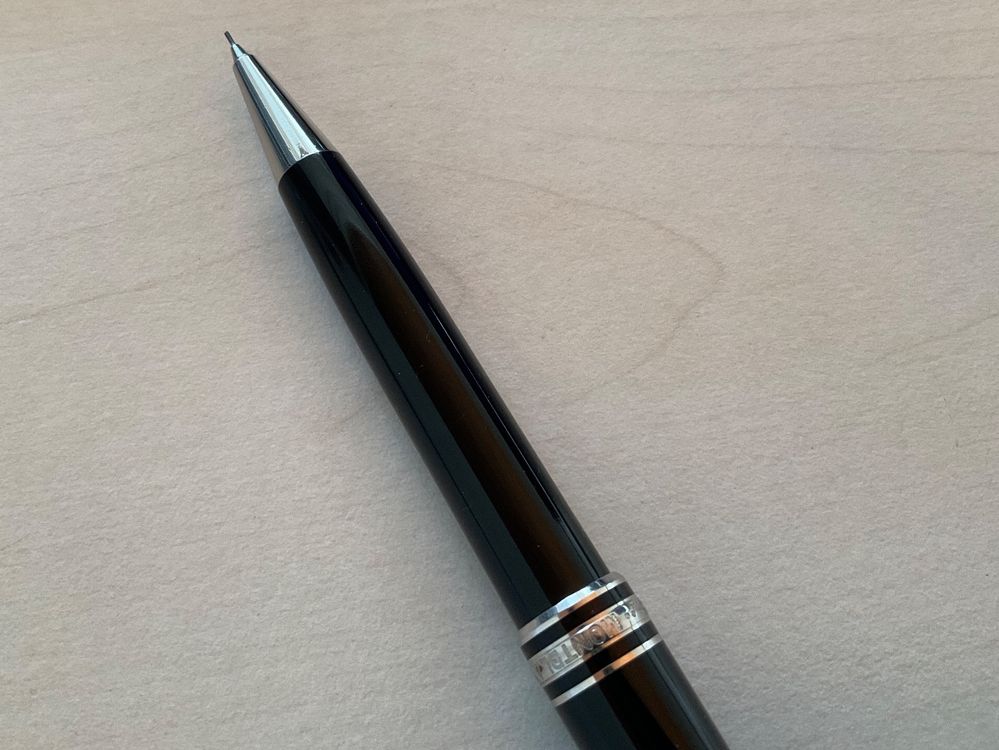 Rhodia ScRipt Drehbleistift 0,5 Mm – Aus Gebürstetem Aluminium, Farbe Rosenholz