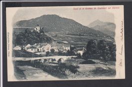 Tavel bei Clarens  VD   -   alte Ansichtskarte gest. 1899