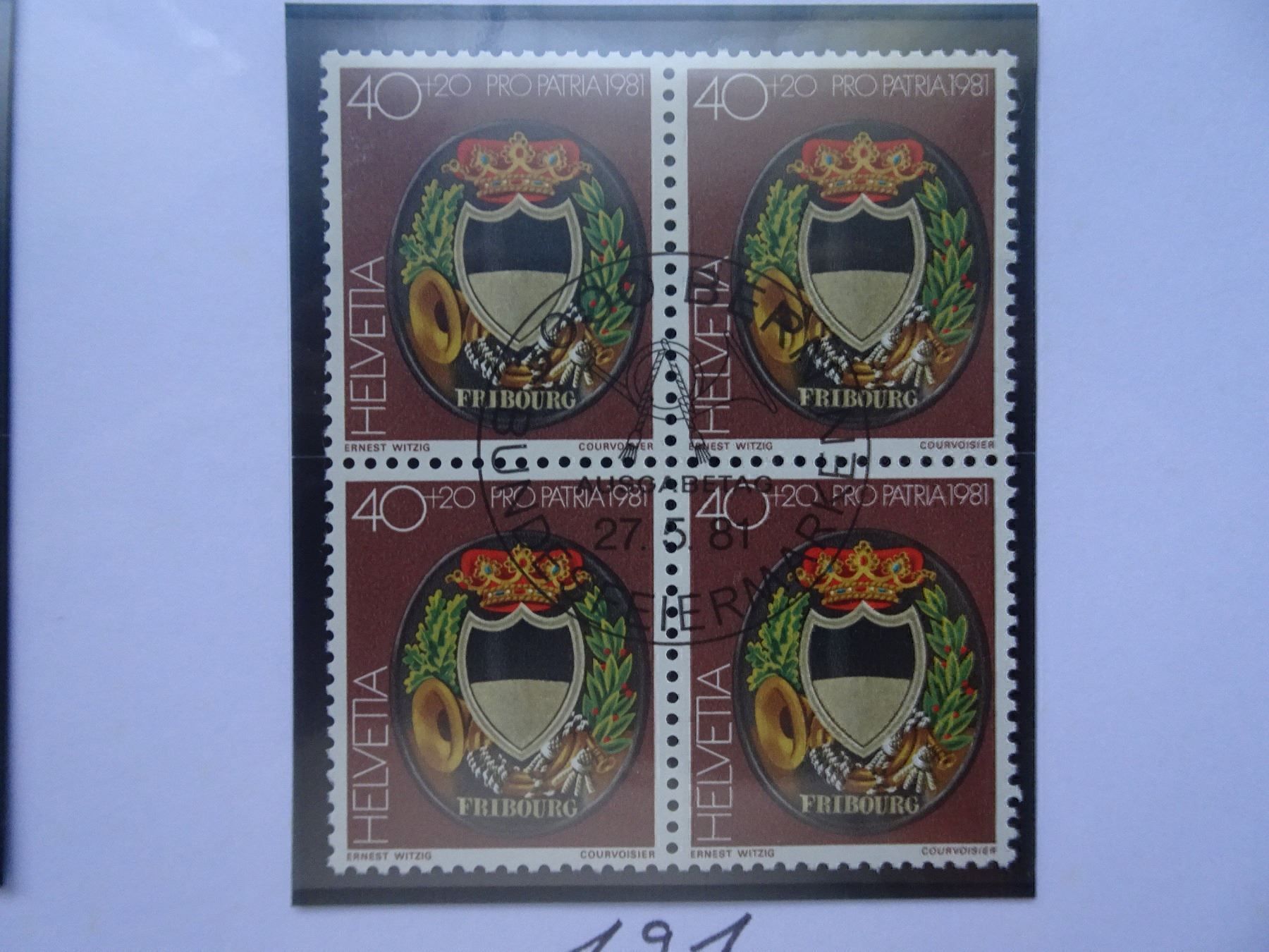 Tous les timbres: PP 1981 – Neuf (Voir description) à Aadorf par Chnorli-Furz 2