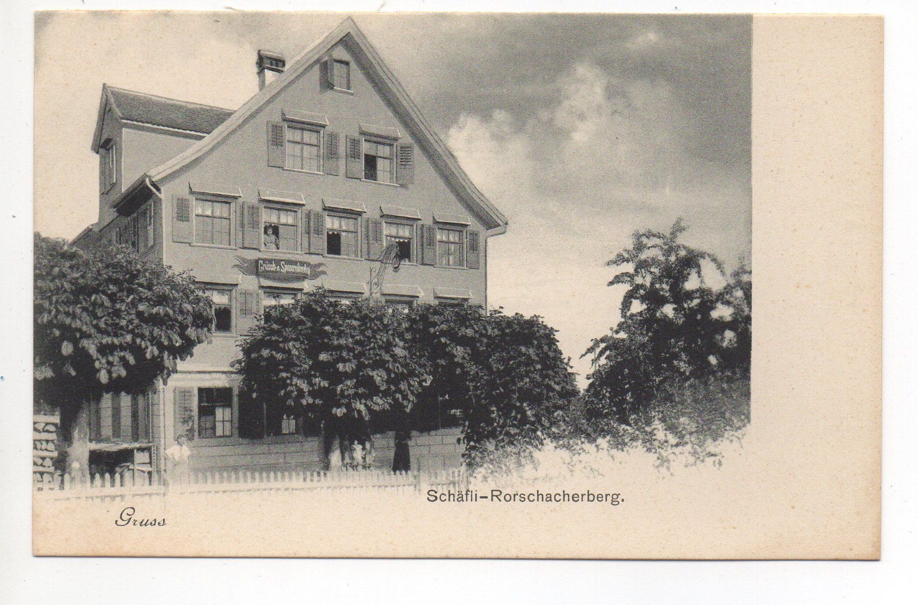 Cartes postales: Rorschach RORSCHACHERBERG Gasthaus Schäfli – Neuf (Voir description) à Jona par philajona