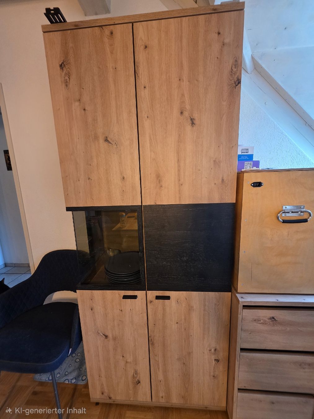 Armoires: Highboard Eiche Nachbildung – D'occasion à Gelterkinden par fa8685