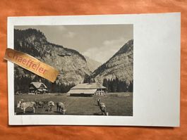 1935 Hotel Waldhaus m. Sennhütte, Gasterntal