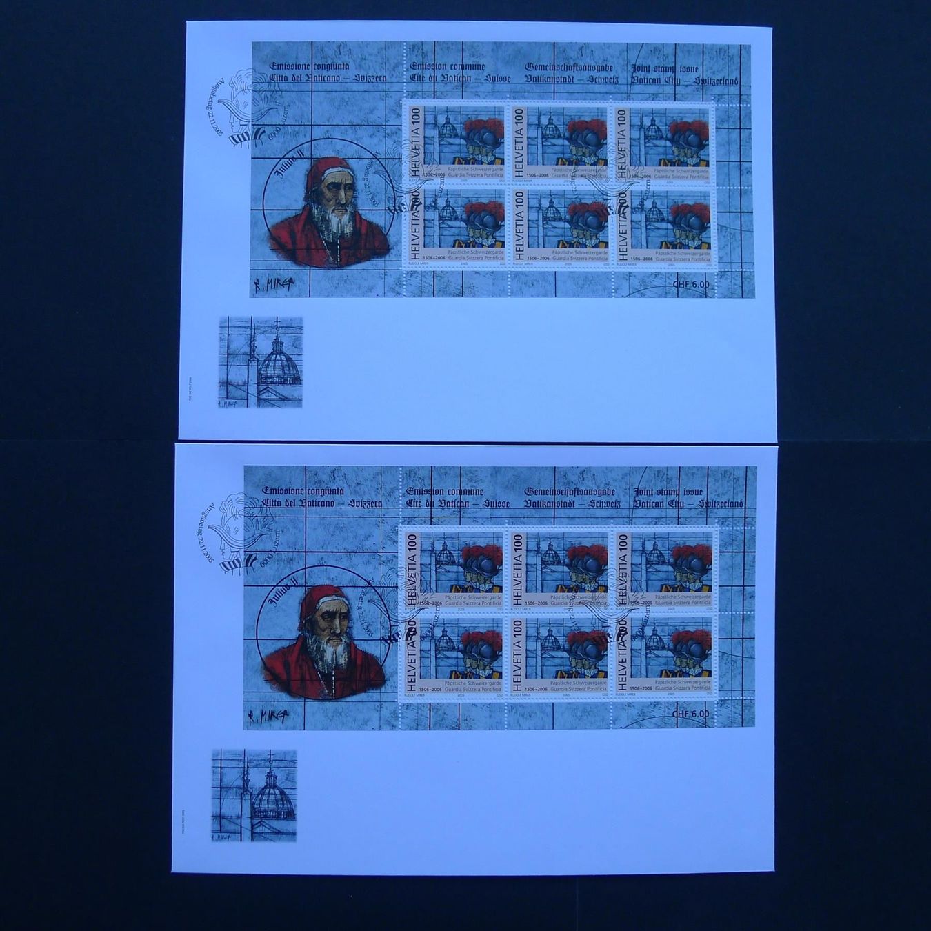 Tutti i francobolli: 2005 Nr.1183 + 1184 Lot mit FDC/Bogen – Usato da Dagmersellen venduto da wyss1982 3