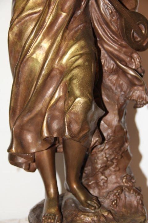 Sculture & Statue: Antique sculpture en bronze . – Usato da Praz (Vully) venduto da pikuluka1 6