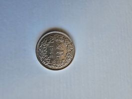 50 Rappen 1963 Helvetia Muenze gute Erhaltung