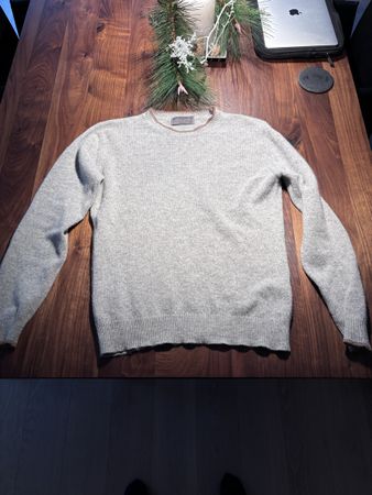 Winterpullover beige Mann (Daniele Fiesoli)