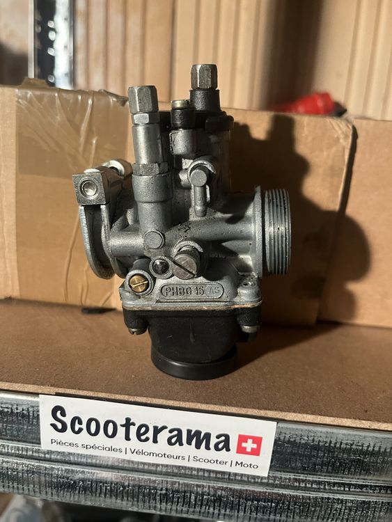 Dellorto PHBG 21 DS Vergaser – Getrenntschmierung Für 2-Takt Roller Ab 70ccm, 21mm