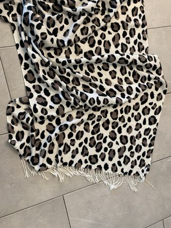 Leoparden Muster Schal