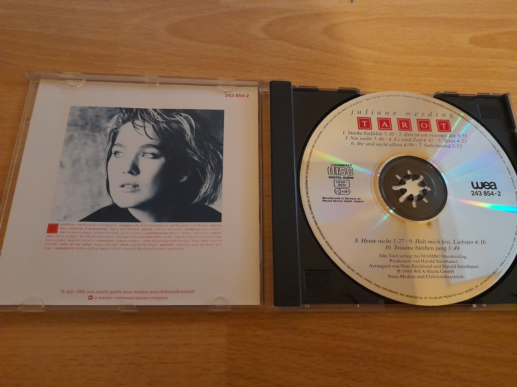 CD: CD Juliane Werding - Tarot – Usato da Lustmühle venduto da chevi03 1